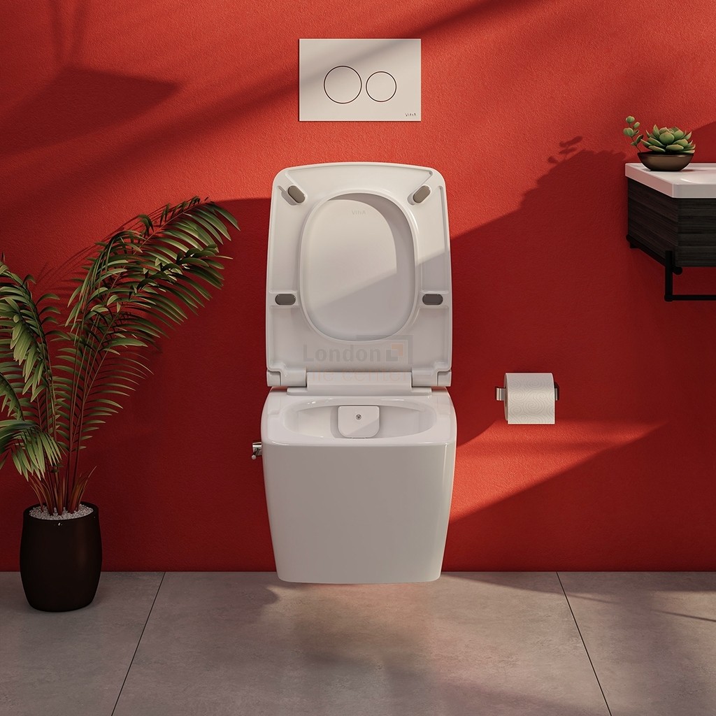 Vitra M Line Aquacare Wall Hung Combined Bidet Toilet Integrated